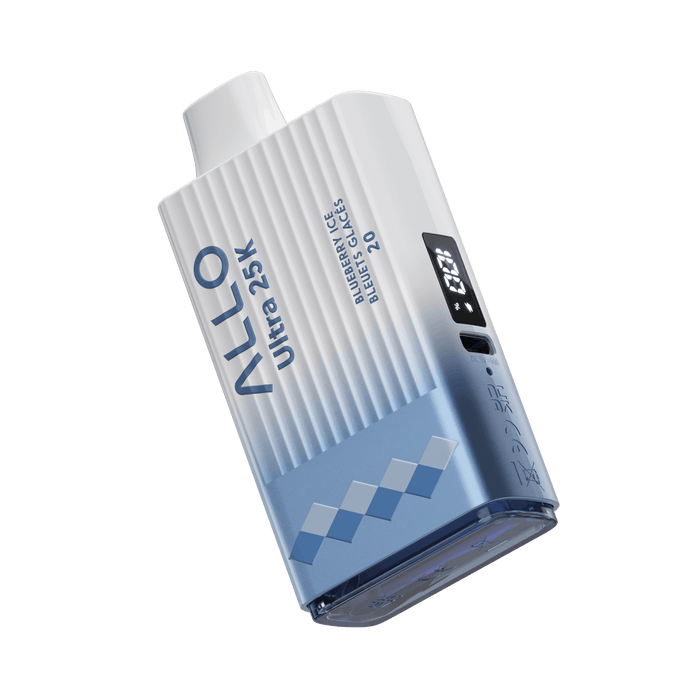 ALLO ULTRA 25K DISPOSABLE Blueberry Ice / 20MG Disposables ALLO ULTRA 25K DISPOSABLE | Downtown Smokes N Vapes