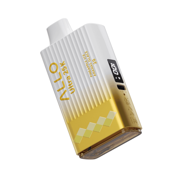ALLO ULTRA 25K DISPOSABLE Pineapple Ice / 20MG Disposables ALLO ULTRA 25K DISPOSABLE | Downtown Smokes N Vapes