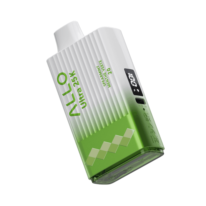 ALLO ULTRA 25K DISPOSABLE Spearmint / 20MG Disposables ALLO ULTRA 25K DISPOSABLE | Downtown Smokes N Vapes