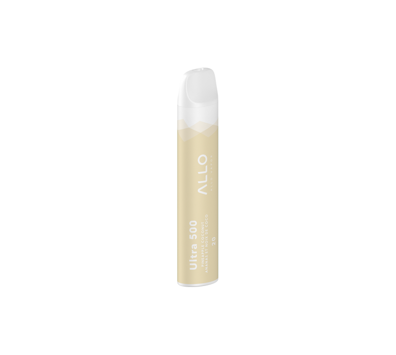 ALLO ULTRA 500 Pineapple Coconut / 20MG Disposables ALLO ULTRA 500 | Downtown Smokes N Vapes