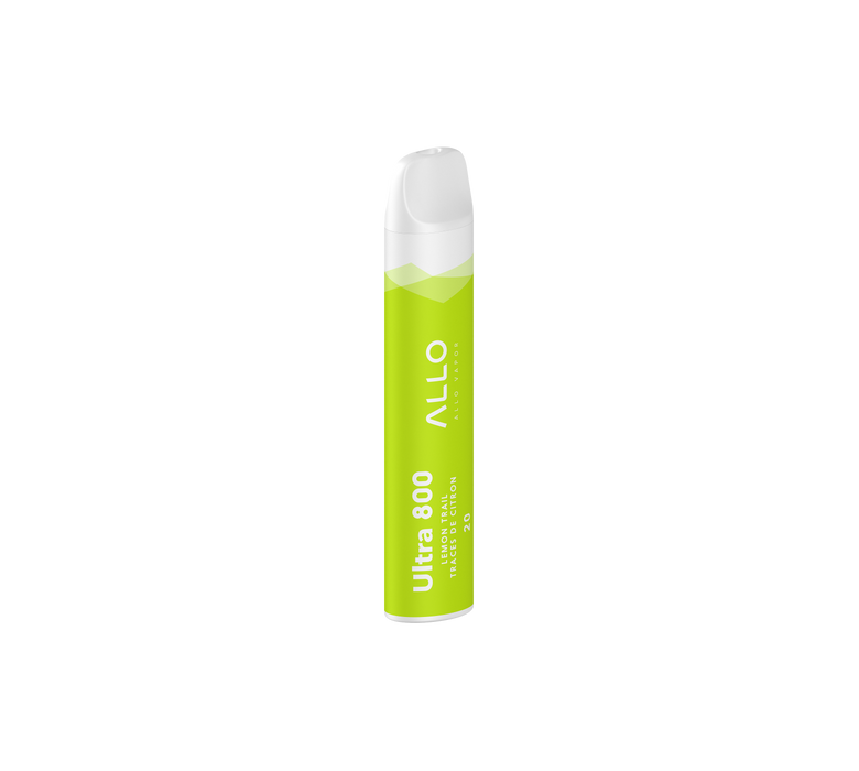 ALLO ULTRA 800 Lemon Trail / 20MG Disposables ALLO ULTRA 800 | Downtown Smokes N Vapes