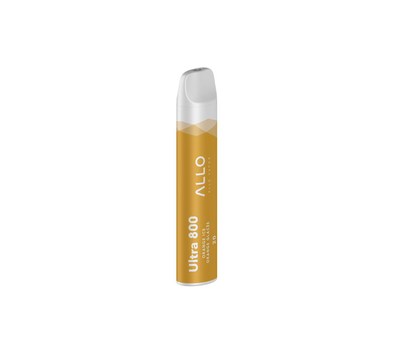 ALLO ULTRA 800 Orange Ice / 20MG Disposables ALLO ULTRA 800 | Downtown Smokes N Vapes