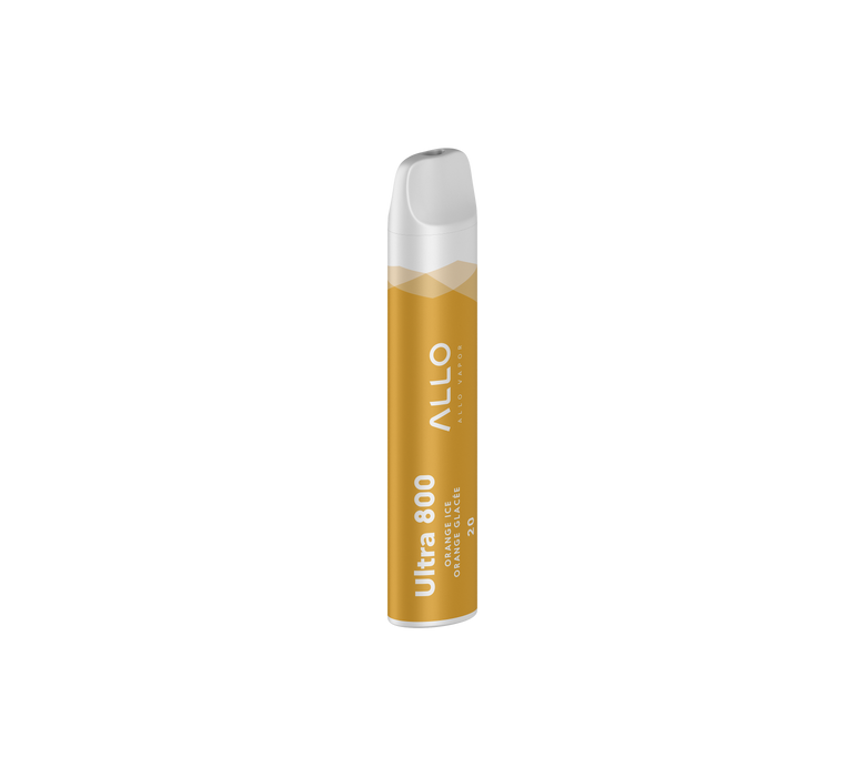 ALLO ULTRA 800 Orange Ice / 20MG Disposables ALLO ULTRA 800 | Downtown Smokes N Vapes