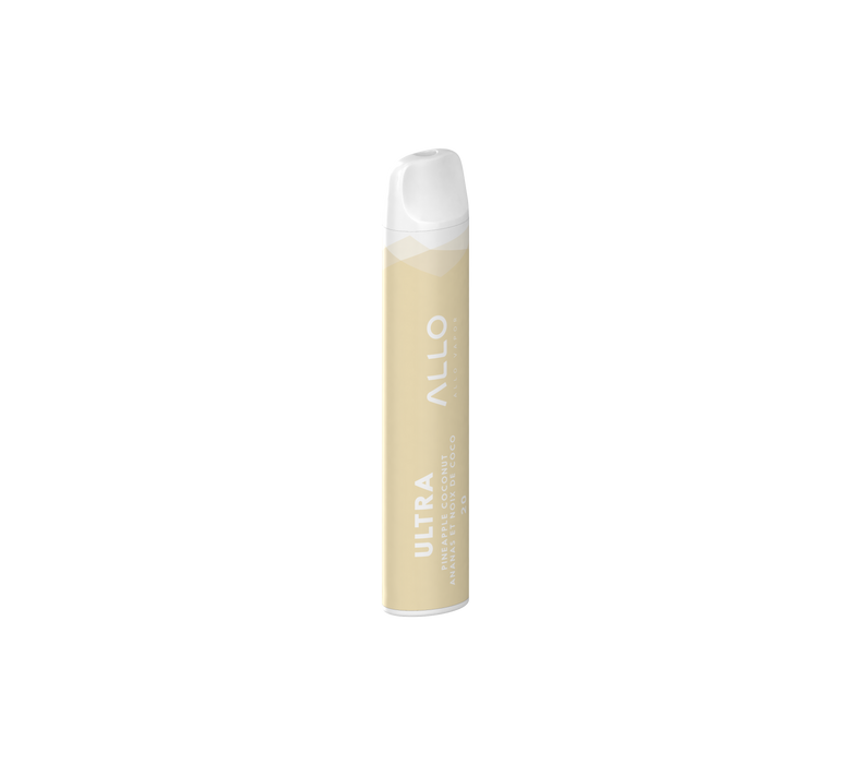 ALLO ULTRA 800 Pineapple Coconut / 20MG Disposables ALLO ULTRA 800 | Downtown Smokes N Vapes