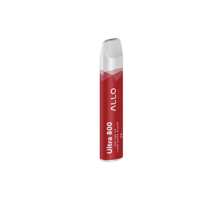 ALLO ULTRA 800 Redline Ice / 20MG Disposables ALLO ULTRA 800 | Downtown Smokes N Vapes