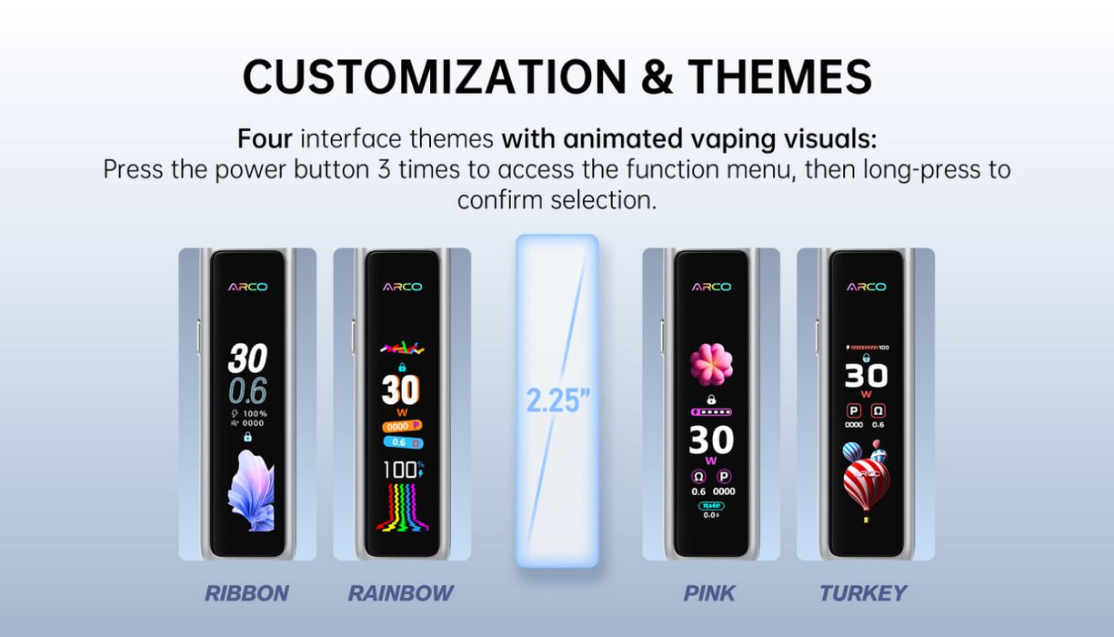 ARCO MAX KIT Salt Nic Devices ARCO MAX KIT | Downtown Smokes N Vapes