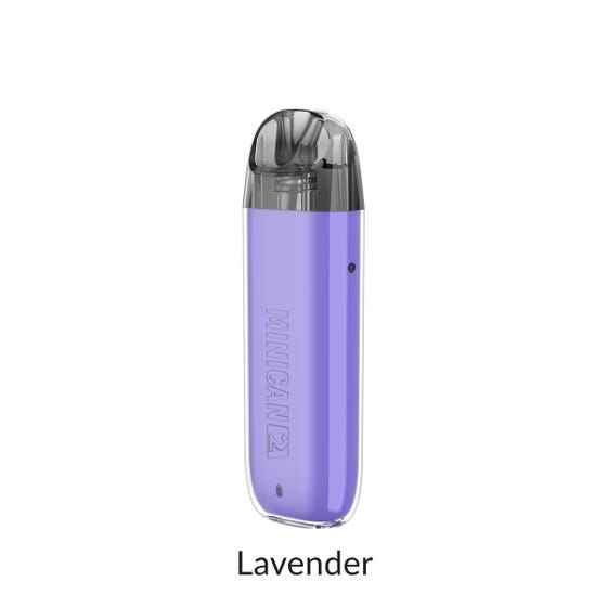 Aspire Minican 2 Open Pod Kit Lavender Salt Nic Devices Aspire Minican 2 Open Pod Kit | Downtown Smokes N Vapes