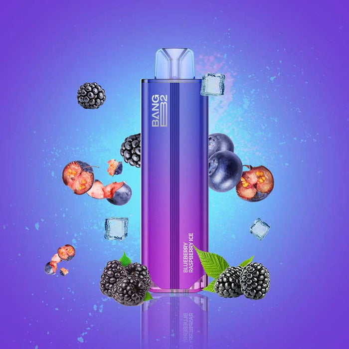 BANG B2 6000 DISPOSABLE VAPE Blueberry Raspberry Ice Disposables BANG B2 6000 DISPOSABLE VAPE | Downtown Smokes N Vapes
