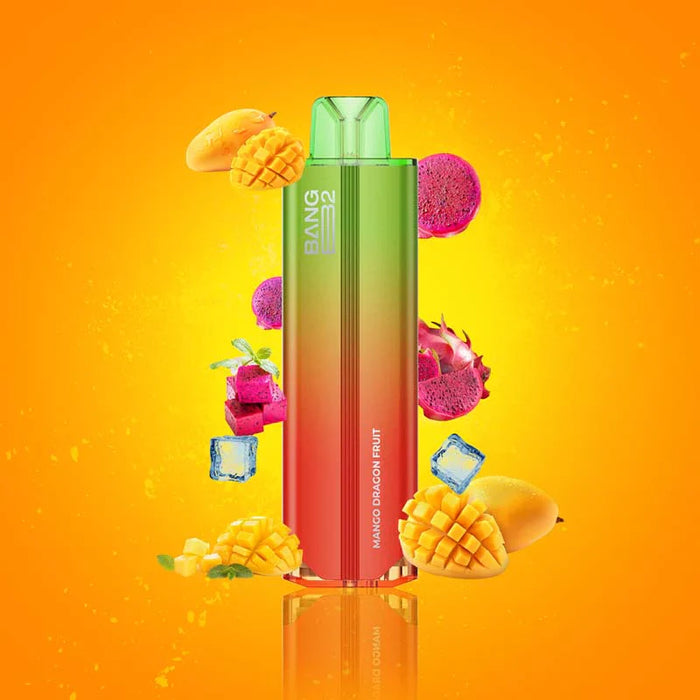 BANG B2 6000 DISPOSABLE VAPE Mango Dragon Fruit Disposables BANG B2 6000 DISPOSABLE VAPE | Downtown Smokes N Vapes