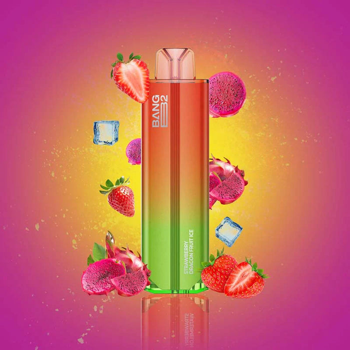 BANG B2 6000 DISPOSABLE VAPE Strawberry Dragon Fruit Ice Disposables BANG B2 6000 DISPOSABLE VAPE | Downtown Smokes N