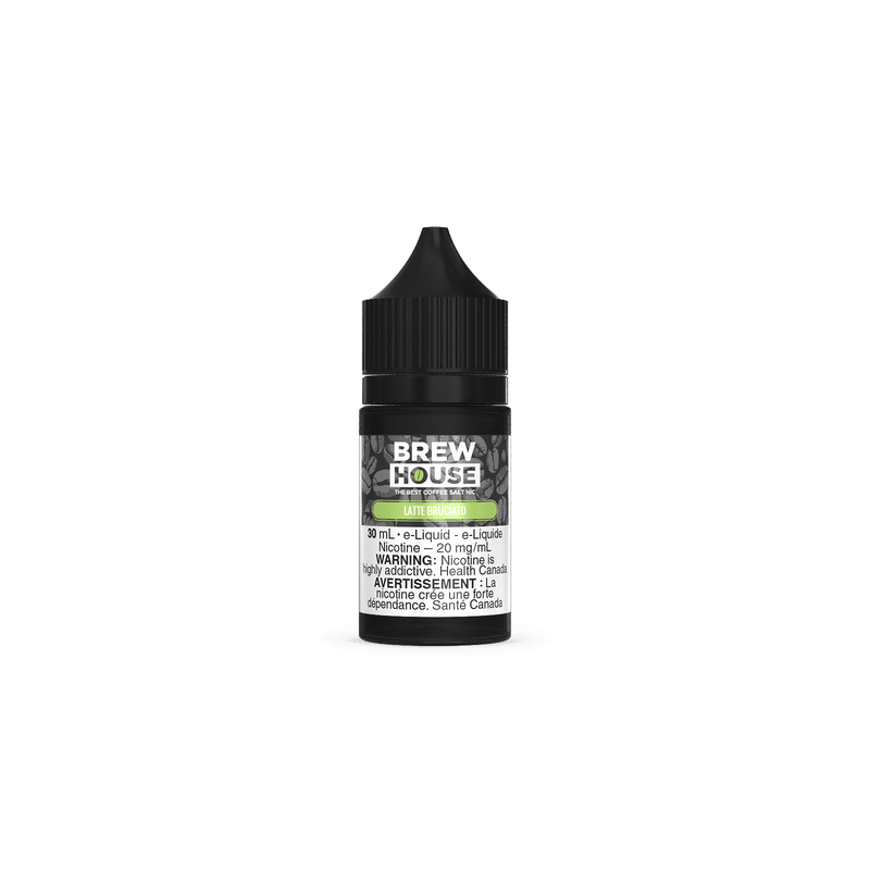 BREW HOUSE SALT NIC 30ML Latte Bruciato / 12MG Salt Nic BREW HOUSE SALT NIC 30ML | Downtown Smokes N Vapes