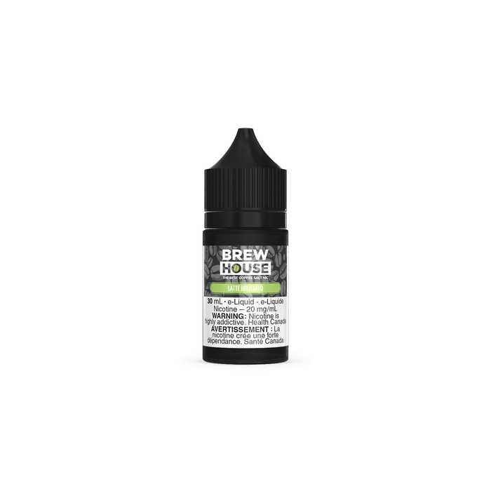BREW HOUSE SALT NIC 30ML Latte Bruciato / 12MG Salt Nic BREW HOUSE SALT NIC 30ML | Downtown Smokes N Vapes