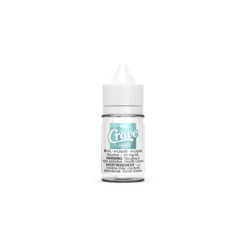 CRAVE SALT NIC 30ML HOOPS / 12MG Salt Nic CRAVE SALT NIC 30ML | Downtown Smokes N Vapes