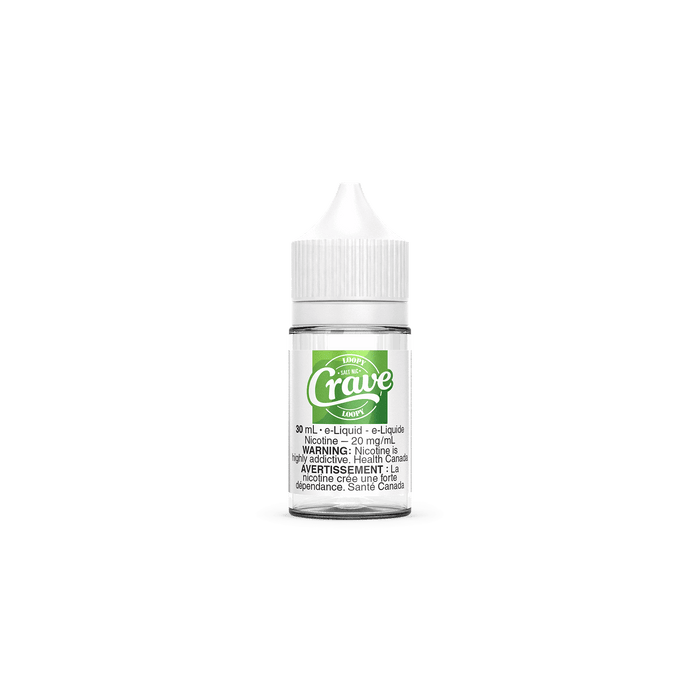 CRAVE SALT NIC 30ML LOOPY / 12MG Salt Nic CRAVE SALT NIC 30ML | Downtown Smokes N Vapes