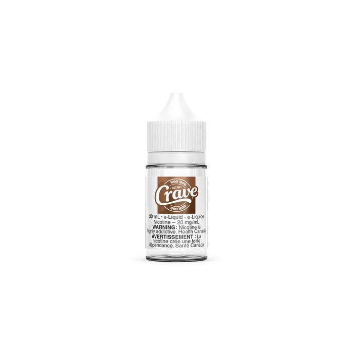 CRAVE SALT NIC 30ML MOO MOO / 12MG Salt Nic CRAVE SALT NIC 30ML | Downtown Smokes N Vapes