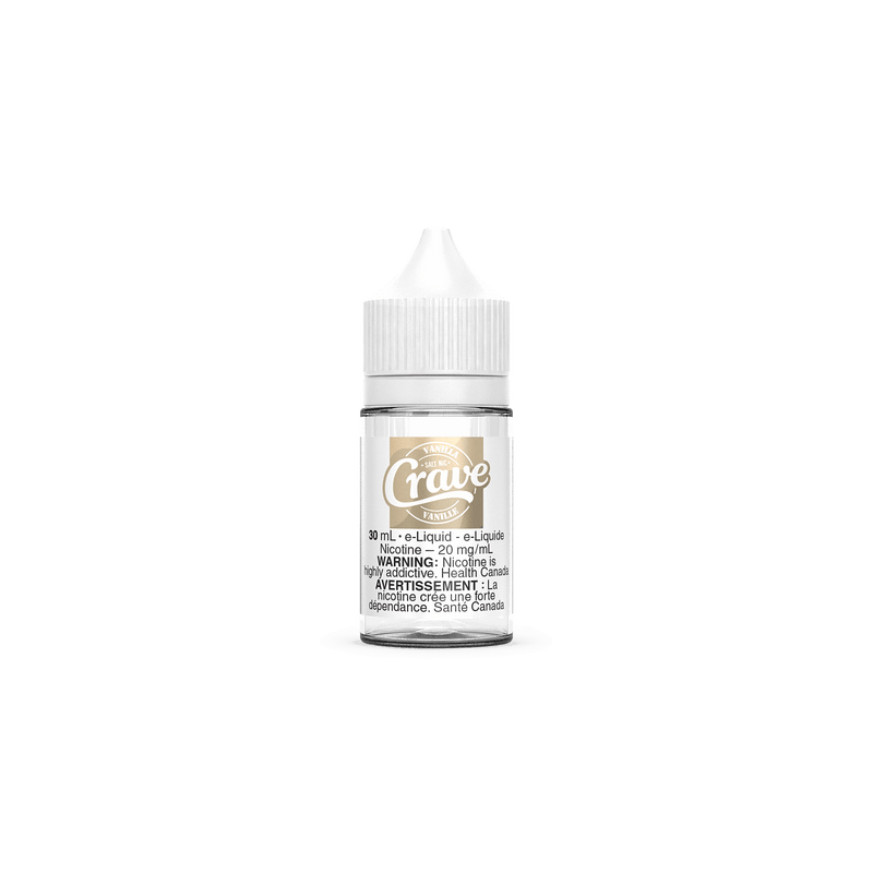 CRAVE SALT NIC 30ML VANILLA / 12MG Salt Nic CRAVE SALT NIC 30ML | Downtown Smokes N Vapes