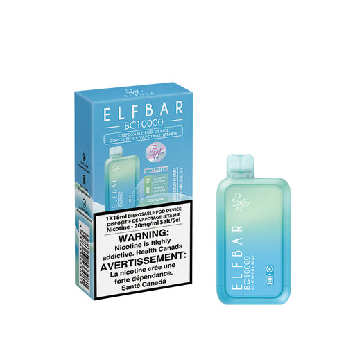 ELFBAR BC 10000 - Blueberry Mint - Disposables ELFBAR BC 10000 | Downtown Smokes N Vapes