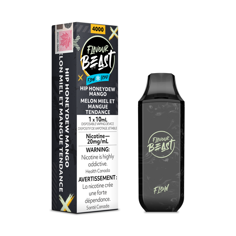 FLAVOUR BEAST FLOW 5K Hip Honeydew Mango / 20MG Disposables FLAVOUR BEAST FLOW 5K | Downtown Smokes N Vapes