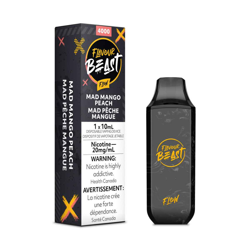 FLAVOUR BEAST FLOW 5K Mango Peach / 20MG Disposables FLAVOUR BEAST FLOW 5K | Downtown Smokes N Vapes
