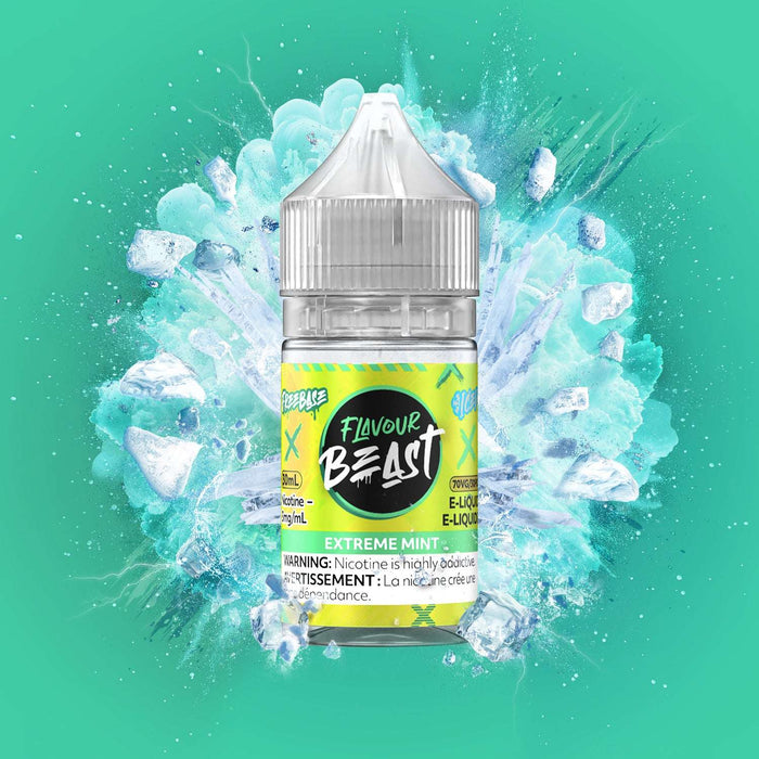 FLAVOUR BEAST FREEBASE 30ML Extreme Mint / 3MG Freebase FLAVOUR BEAST FREEBASE 30ML | Downtown Smokes N Vapes