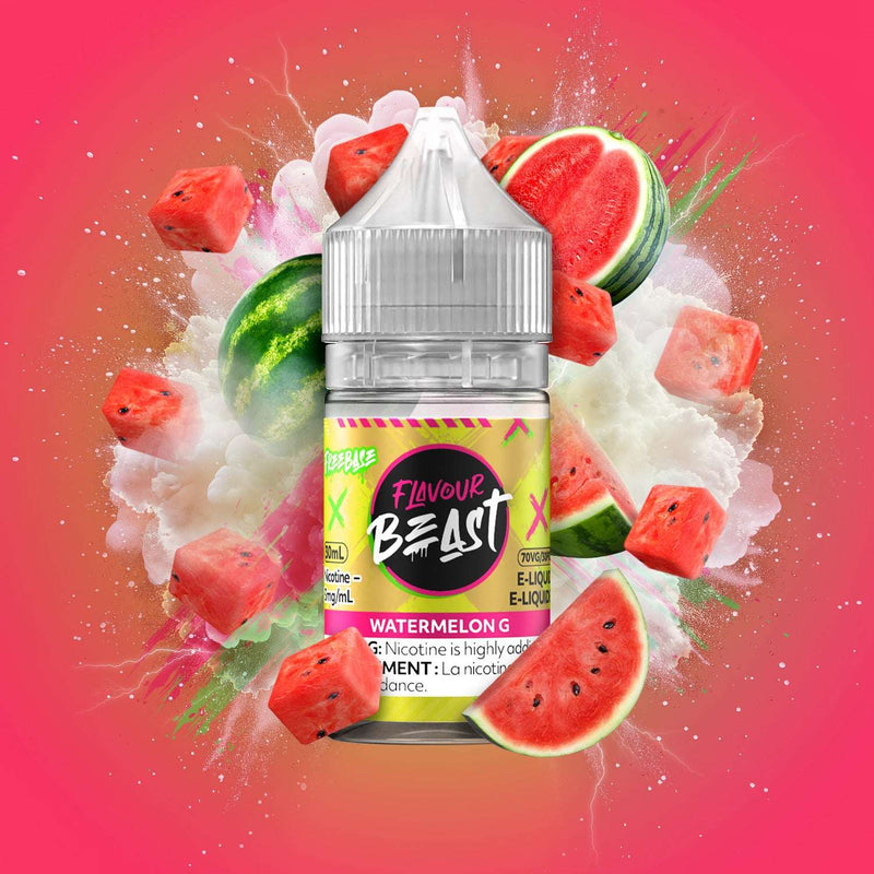 FLAVOUR BEAST FREEBASE 30ML Watermelon G / 3MG Freebase FLAVOUR BEAST FREEBASE 30ML | Downtown Smokes N Vapes