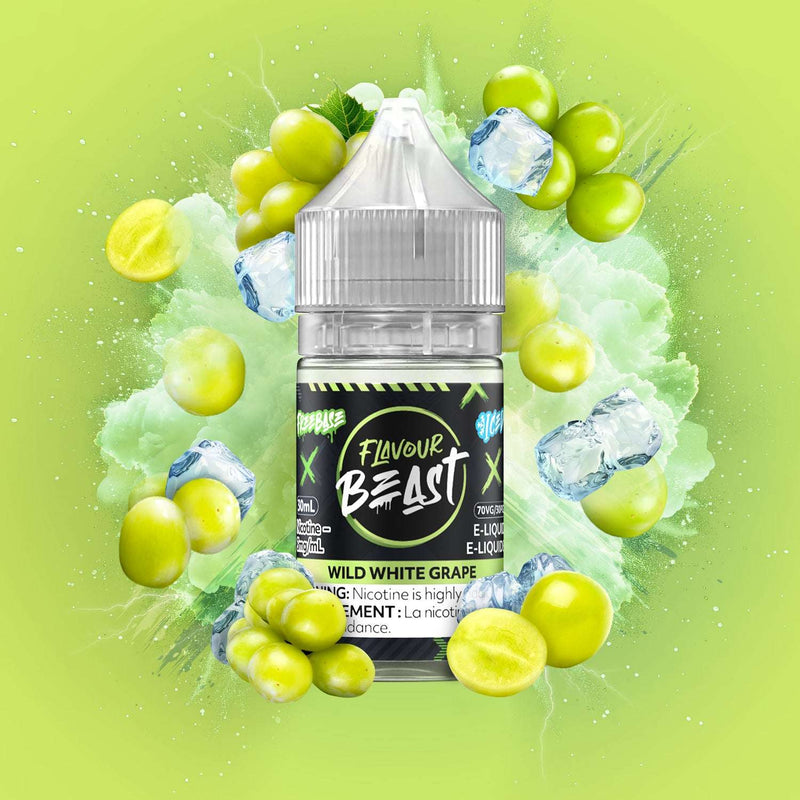 FLAVOUR BEAST FREEBASE 30ML Wild White Grape / 3MG Freebase FLAVOUR BEAST FREEBASE 30ML | Downtown Smokes N Vapes