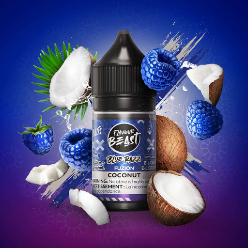 FLAVOUR BEAST FUZION SALT 30ML Blue Razz Fuzion Coconut / 20MG Salt Nic FLAVOUR BEAST FUZION SALT 30ML | Downtown