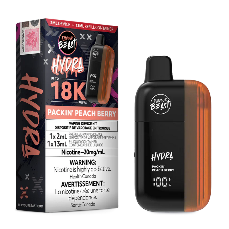 FLAVOUR BEAST HYDRA 18K Disposables FLAVOUR BEAST HYDRA 18K | Downtown Smokes N Vapes