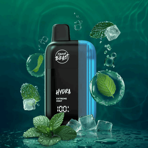 FLAVOUR BEAST HYDRA 18K - Extreme Mint Iced / 20MG - Disposables FLAVOUR BEAST HYDRA 18K | Downtown Smokes N Vapes