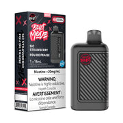 FLAVOUR BEAST BEAST MODE 8K SIC Strawberry ICED / 20MG Disposables FLAVOUR BEAST BEAST MODE 8K | Downtown Smokes N Vapes