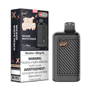 FLAVOUR BEAST BEAST MODE 8K WICKED White Peach / 20MG Disposables FLAVOUR BEAST BEAST MODE 8K | Downtown Smokes N Vapes
