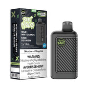 FLAVOUR BEAST BEAST MODE 8K WILD White Grape ICED / 20MG Disposables FLAVOUR BEAST BEAST MODE 8K | Downtown Smokes N