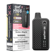 FLAVOUR BEAST BEAST MODE MAX 18K STR8 UP Strawberry Banana ICED / 20MG Disposables FLAVOUR BEAST BEAST MODE MAX 18K