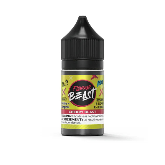 FLAVOUR BEAST SALTS 30ML Cherry Blast Iced / 20MG Salt Nic FLAVOUR BEAST SALTS 30ML | Downtown Smokes N Vapes
