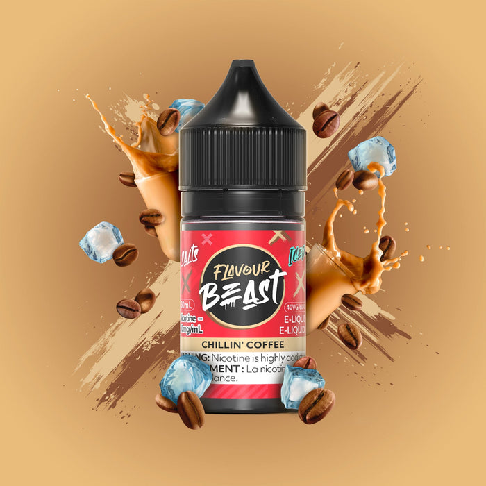 FLAVOUR BEAST SALTS 30ML Chillin’ Coffee / 20MG Salt Nic FLAVOUR BEAST SALTS 30ML | Downtown Smokes N Vapes