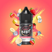 FLAVOUR BEAST SALTS 30ML STR8 UP Strawberry Banana Iced / 10MG Salt Nic FLAVOUR BEAST SALTS 30ML | Downtown Smokes N