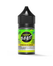 FLAVOUR BEAST SALTS 30ML Super Sour Lemon / 20MG Salt Nic FLAVOUR BEAST SALTS 30ML | Downtown Smokes N Vapes