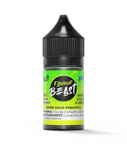 FLAVOUR BEAST SALTS 30ML Super Sour Pineapple / 20MG Salt Nic FLAVOUR BEAST SALTS 30ML | Downtown Smokes N Vapes