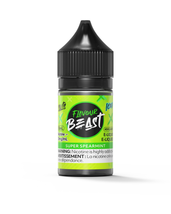 FLAVOUR BEAST SALTS 30ML Super Spearmint / 20MG Salt Nic FLAVOUR BEAST SALTS 30ML | Downtown Smokes N Vapes