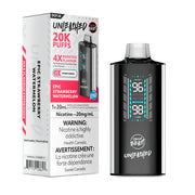 FLAVOUR BEAST UNLEASHED DCP 20K Epic Strawberry Watermelon / 20 MG Disposables FLAVOUR BEAST UNLEASHED DCP 20K