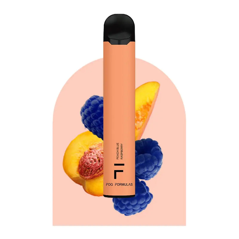 FOG FORMULAS DISPOSABLE VAPE Peach Blueraspberry / 20MG Intense Disposables FOG FORMULAS DISPOSABLE VAPE | Downtown