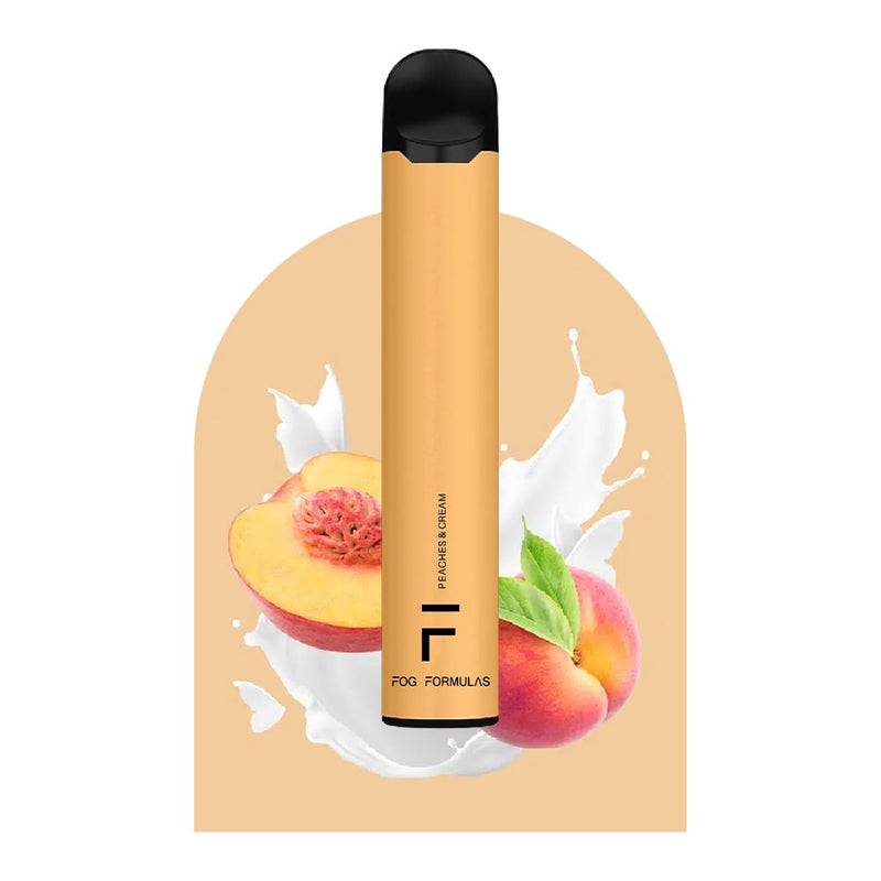 FOG FORMULAS DISPOSABLE VAPE Peaches & Cream / 20MG Intense Disposables FOG FORMULAS DISPOSABLE VAPE | Downtown Smokes