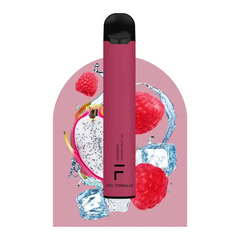 FOG FORMULAS DISPOSABLE VAPE Raspberry Dragonfruit Ice / 20MG Intense Disposables FOG FORMULAS DISPOSABLE VAPE
