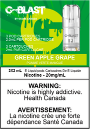 G Blast Pods by G Core Green Apple Grape / 20MG Closed Pods G Blast Pods by G Core | Downtown Smokes N Vapes