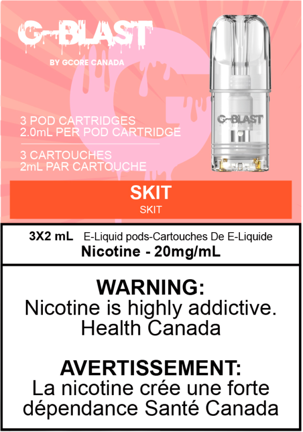 G Blast Pods by G Core SKIT / 20MG Closed Pods G Blast Pods by G Core | Downtown Smokes N Vapes