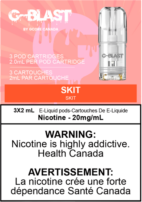 G Blast Pods by G Core SKIT / 20MG Closed Pods G Blast Pods by G Core | Downtown Smokes N Vapes