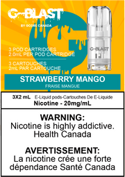 G Blast Pods by G Core Strawberry Mango / 20MG Closed Pods G Blast Pods by G Core | Downtown Smokes N Vapes