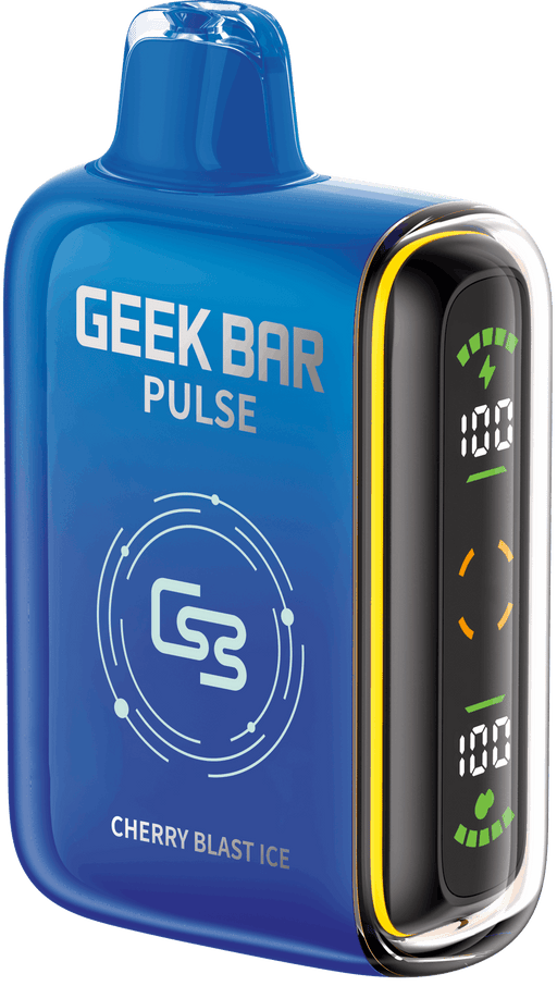 GEEK BAR PULSE 9000 CHERRY BLAST ICE / 20MG Disposables GEEK BAR PULSE 9000 | Downtown Smokes N Vapes