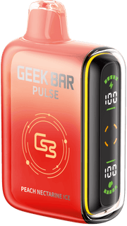 GEEK BAR PULSE 9000 PEACH NECTARINE ICE / 20MG Disposables GEEK BAR PULSE 9000 | Downtown Smokes N Vapes