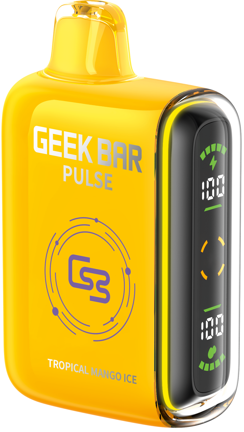 GEEK BAR PULSE 9000 Tropical Mango Ice / 20MG Disposables GEEK BAR PULSE 9000 | Downtown Smokes N Vapes